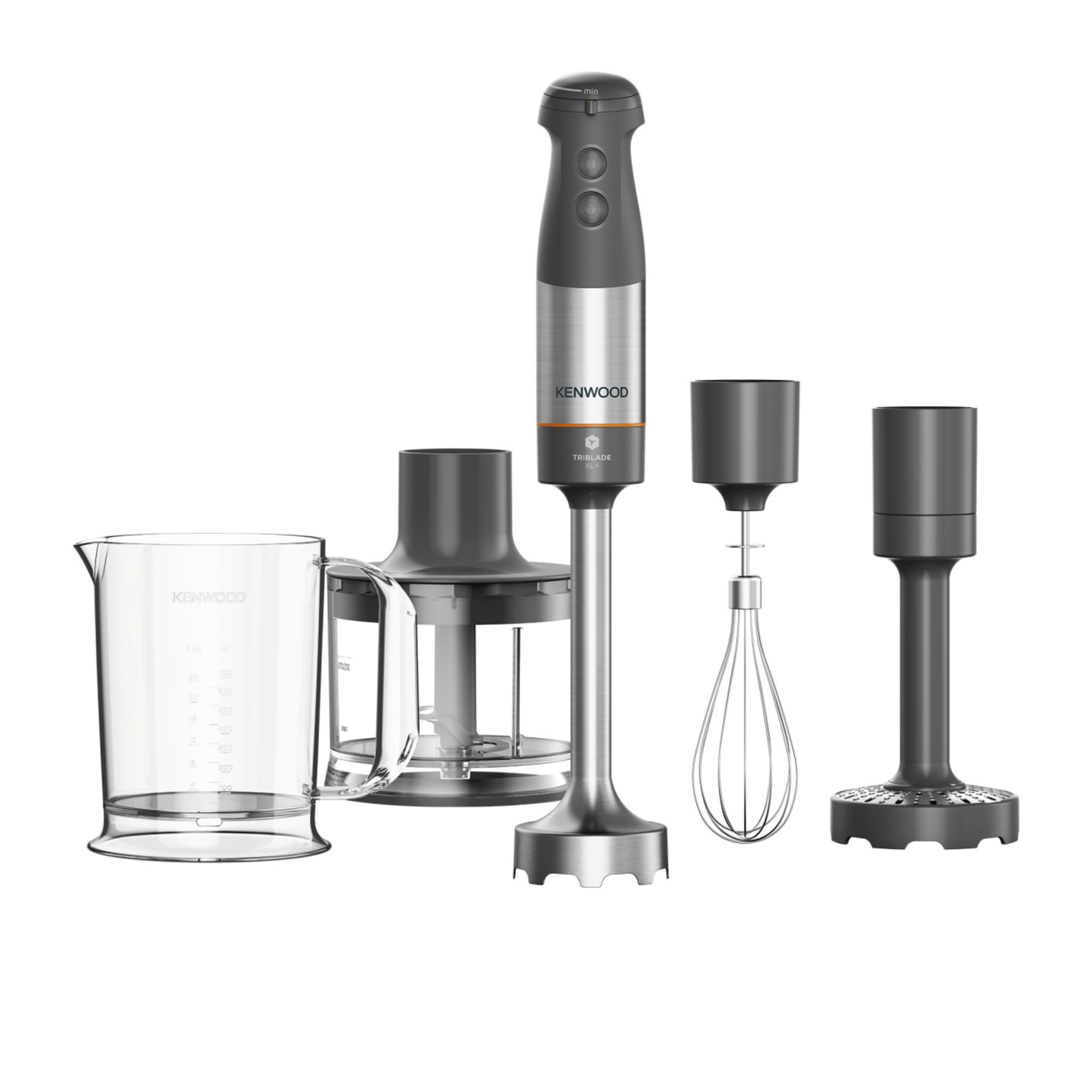 Kenwood HBM60307GY Triblade Hand Blender XL Plus Grey - Silver/Grey slider