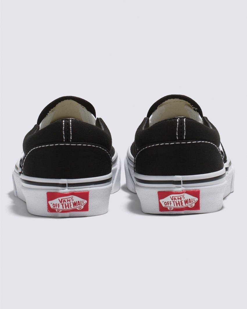 KIDS CLASSIC SLIP-ON - BLACK/TRUE WHITE slider