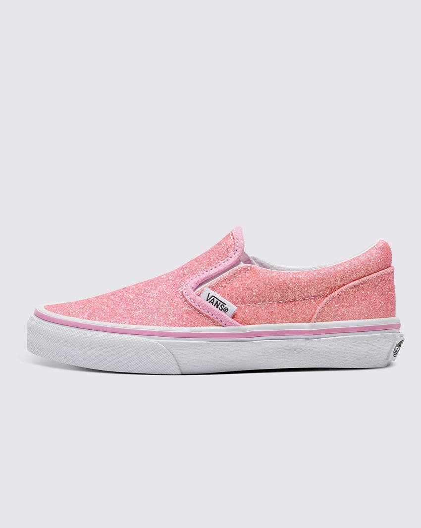 KIDS CLASSIC SLIP-ON GLITTER - GLITTER PINK slider