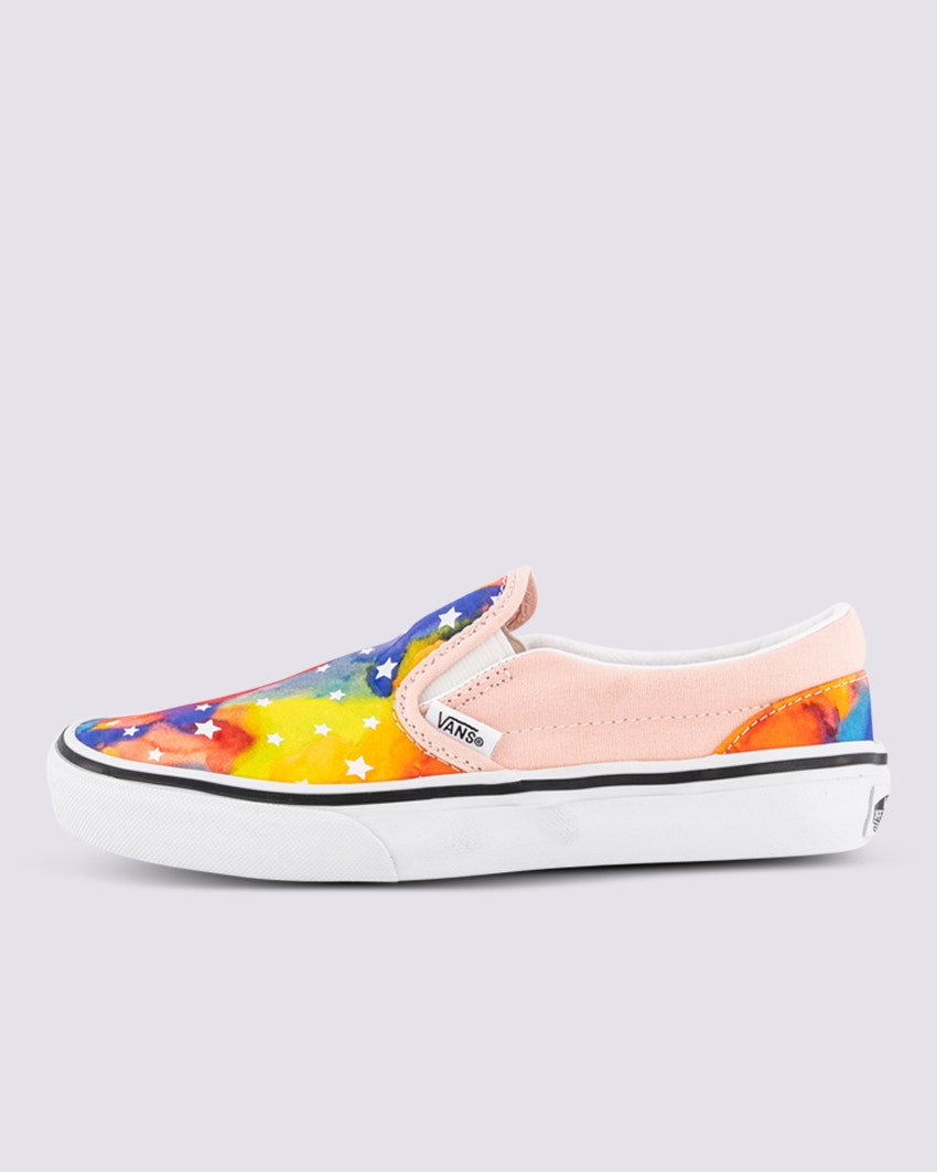 KIDS CLASSIC SLIP-ON - RAINBOW GALAXY PINK/MULTI slider