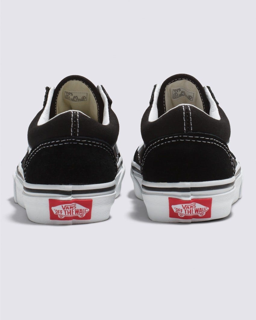 KIDS OLD SKOOL - BLACK/TRUE WHITE slider