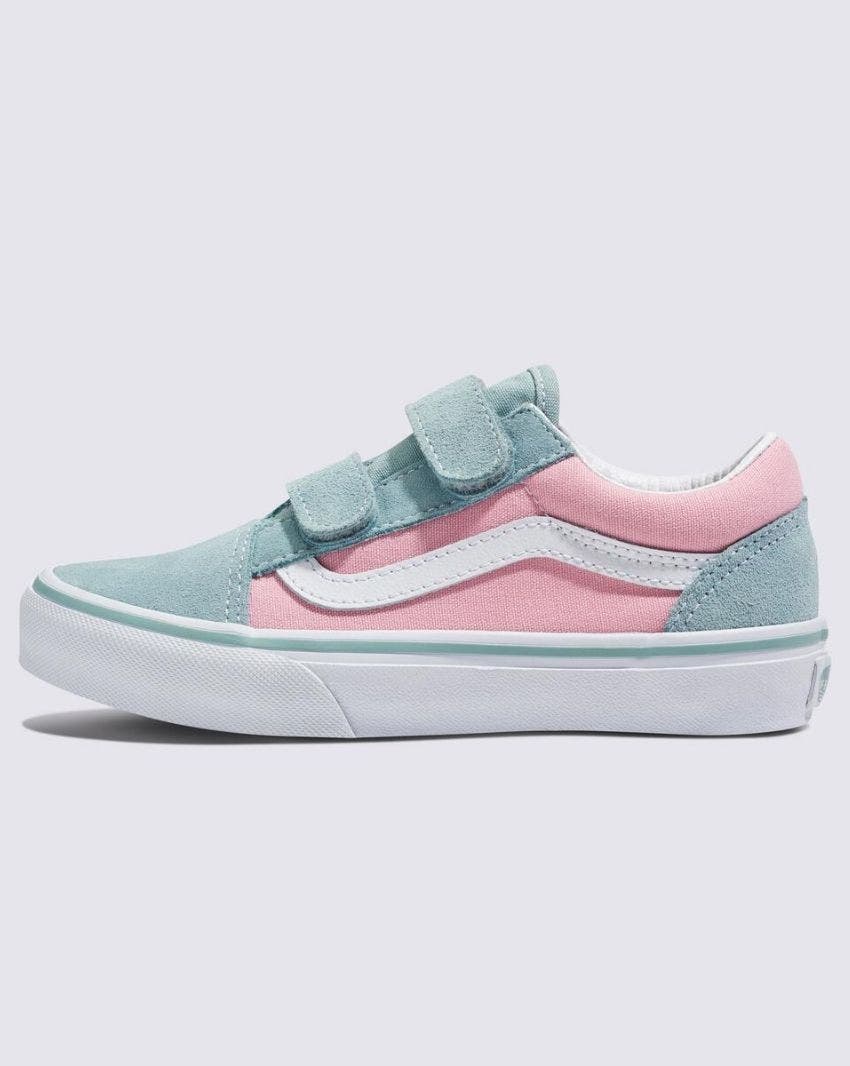 KIDS OLD SKOOL V - 2-TONE GRAY/PINK slider