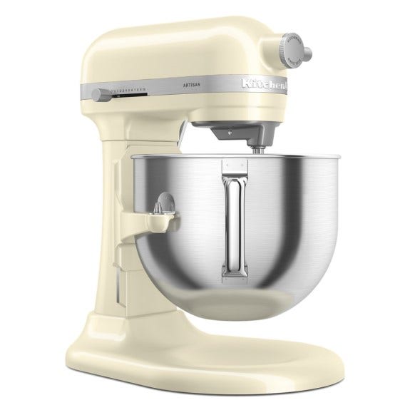 KITCHENAID 6.6 LITRE ARTISAN BOWL LIFT MIXER - ALMOND CREAM slider