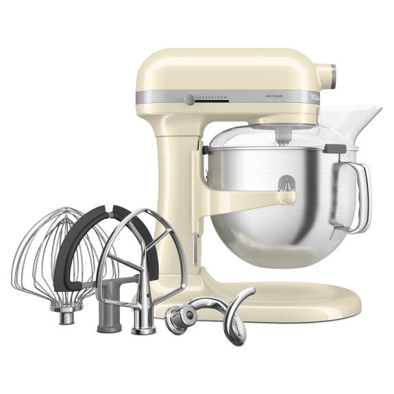 KITCHENAID 6.6 LITRE ARTISAN BOWL LIFT MIXER - ALMOND CREAM slider