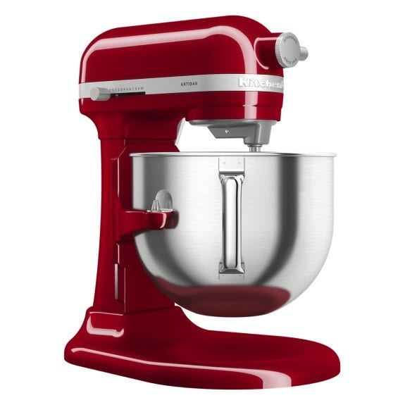 KITCHENAID 6.6 LITRE ARTISAN BOWL LIFT MIXER - EMPIRE RED slider