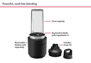 KitchenAid Cordless Go Personal Blender Without Battery slider