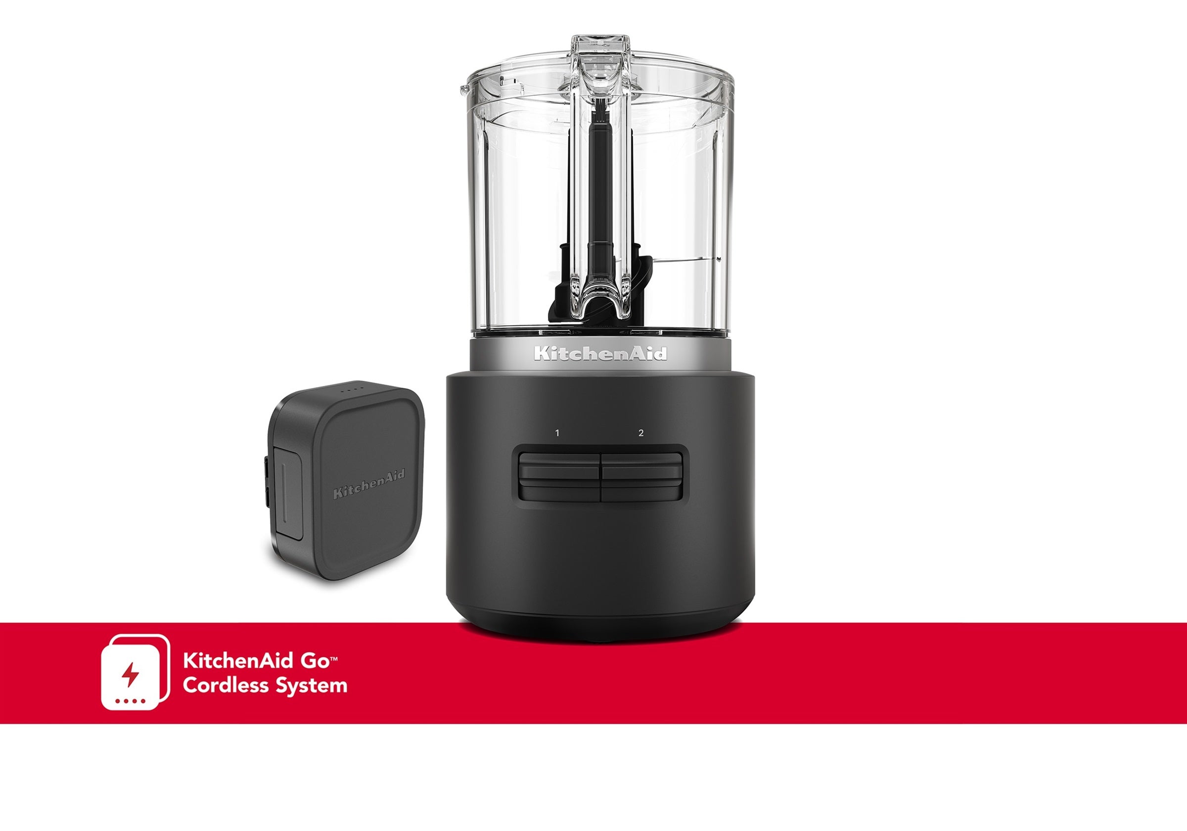 KitchenAid Go Cordless 5 Cup Food Chopper With Battery slider