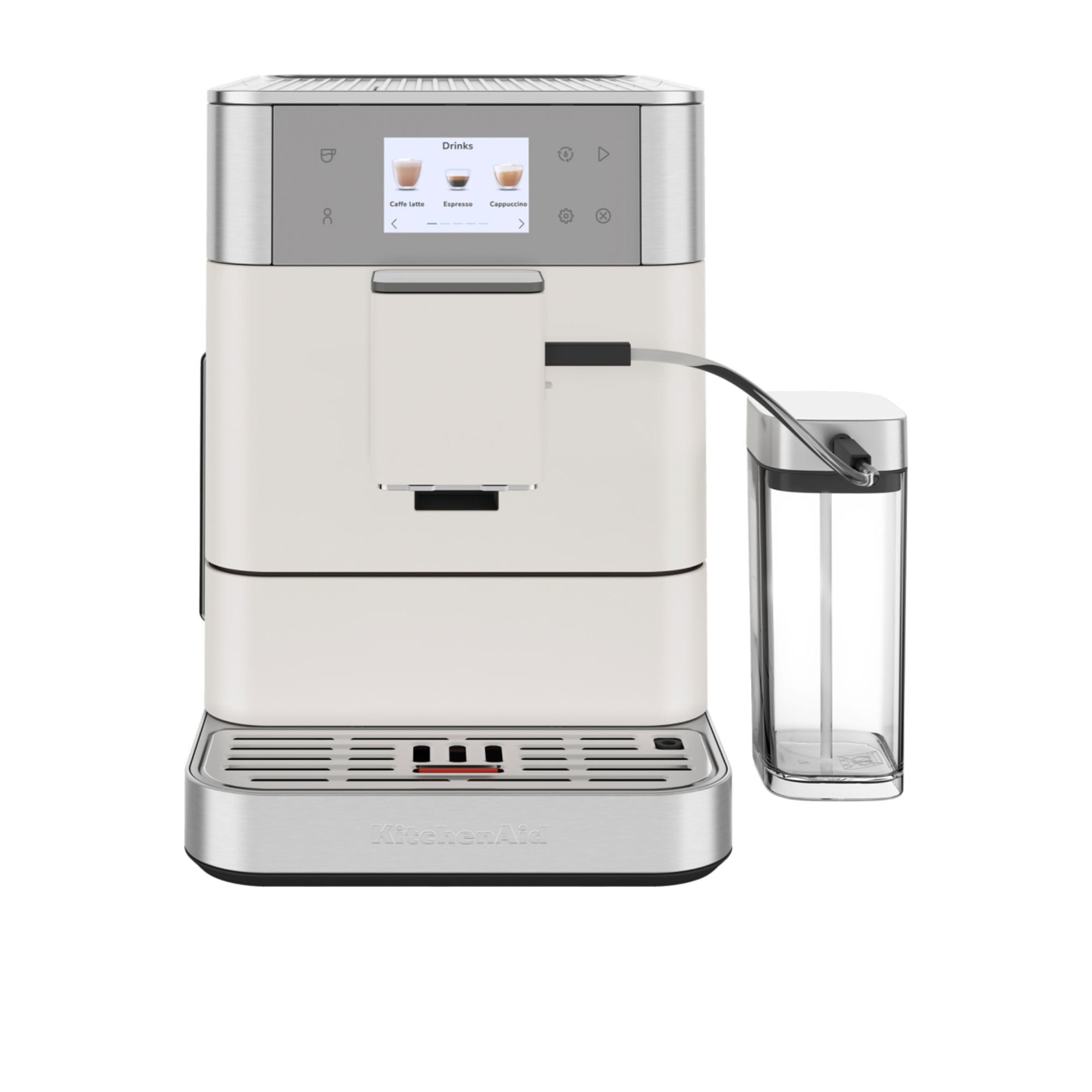 KitchenAid KES8557 Fully Automatic Espresso Machine Porcelain White - Cart slider