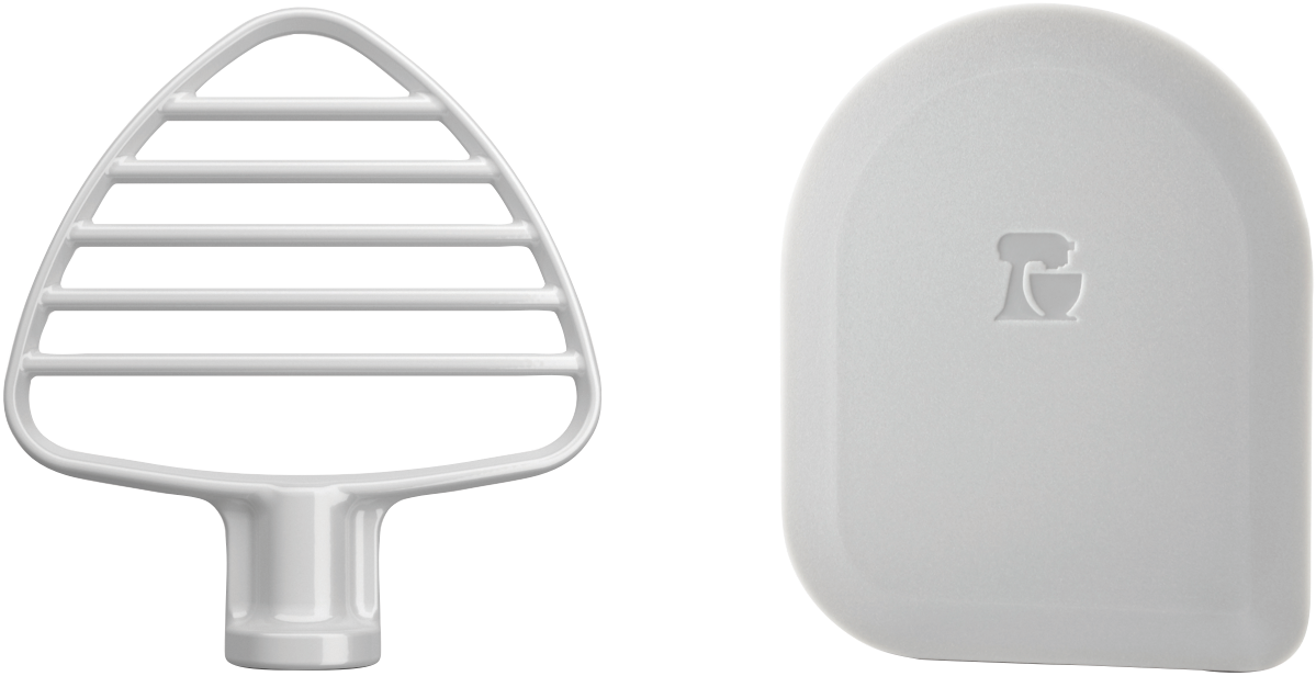 KitchenAid Pastry Beater Standard Silver for Tilt Head Stand Mixer slider