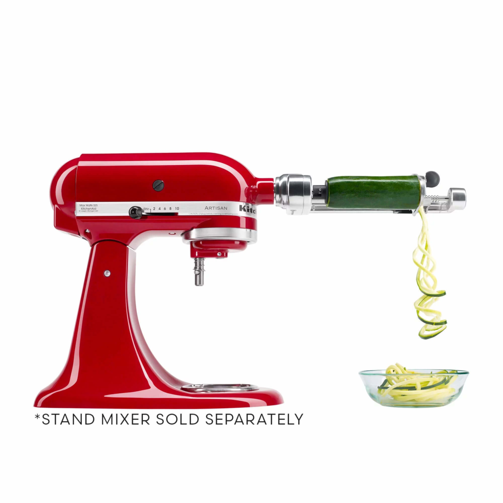 KitchenAid Spiraliser Plus Attachment - Silver/Grey slider