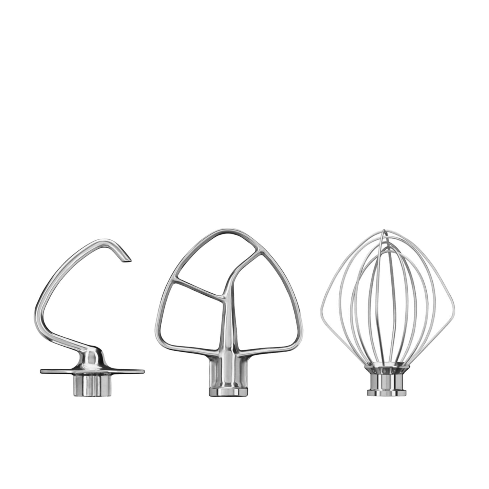 KitchenAid Stainless Steel Beater Set 3pc - Silver/Grey slider