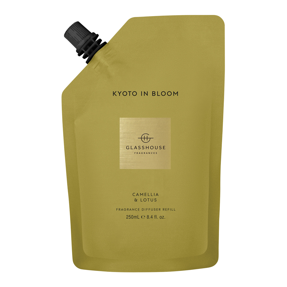 Kyoto In Bloom Camellia & Lotus Fragrance Diffuser Refill Pouch slider