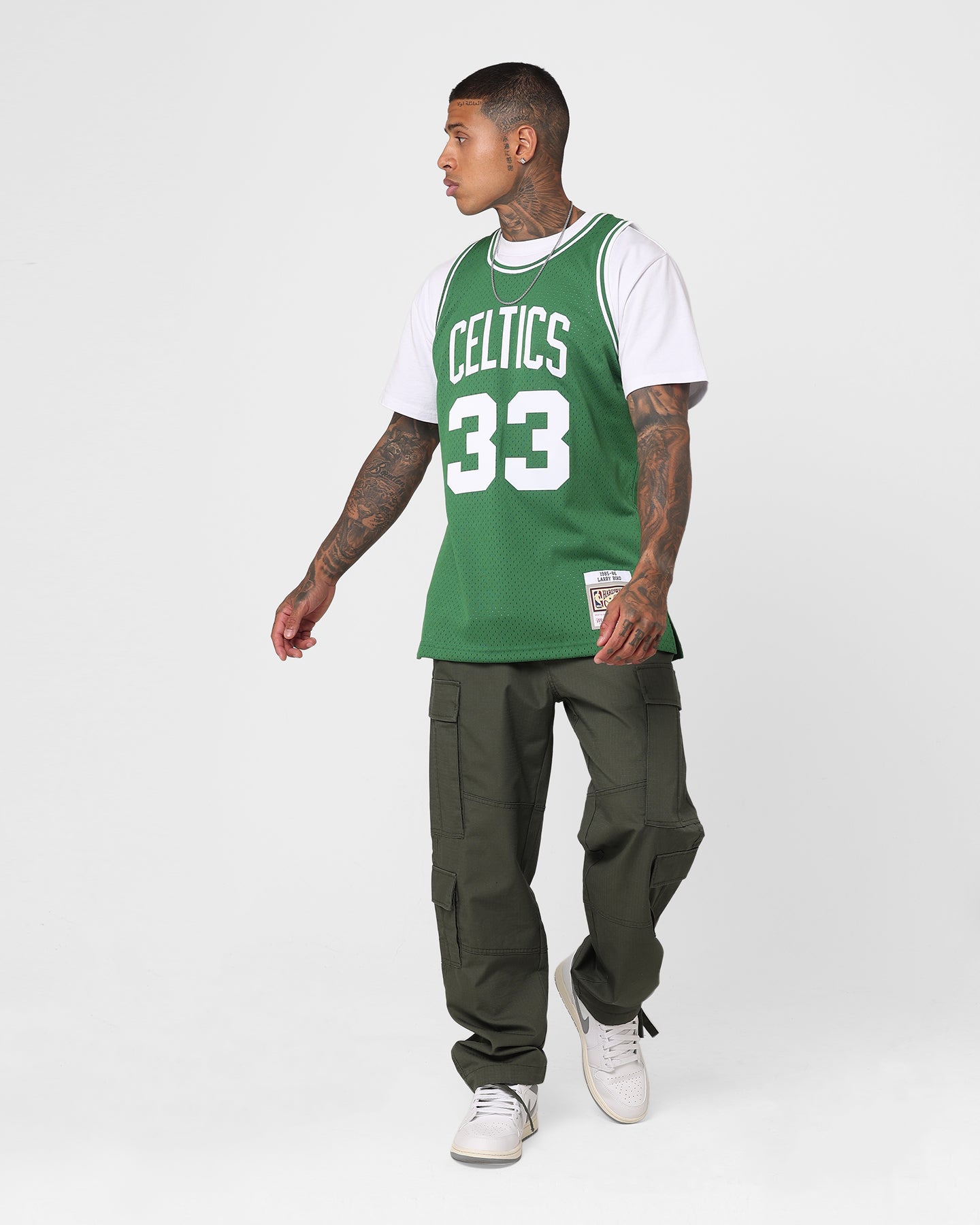 Larry Bird Boston Celtics #33 Swing Jersey slider