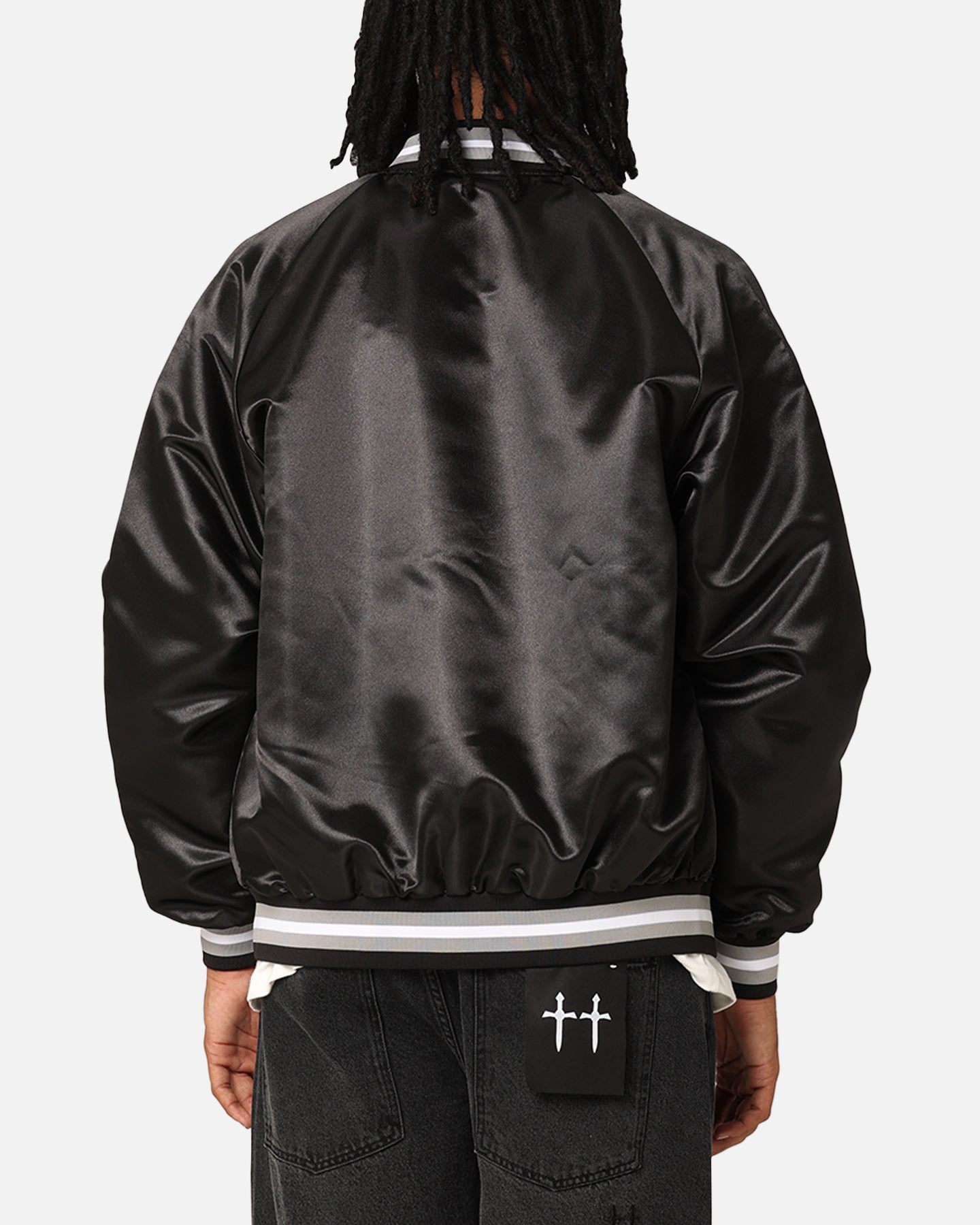Las Vegas Raiders Lightweight Satin Jacket slider