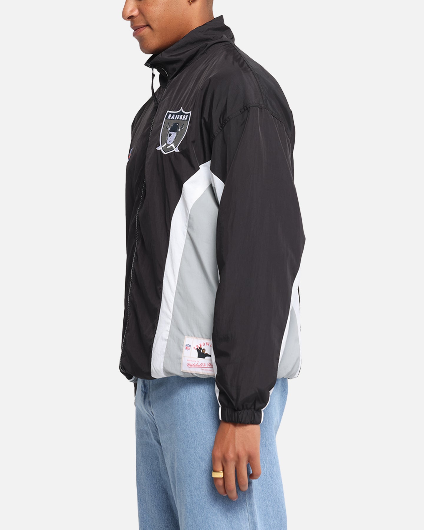 Las Vegas Raiders Nylon Track Jacket slider