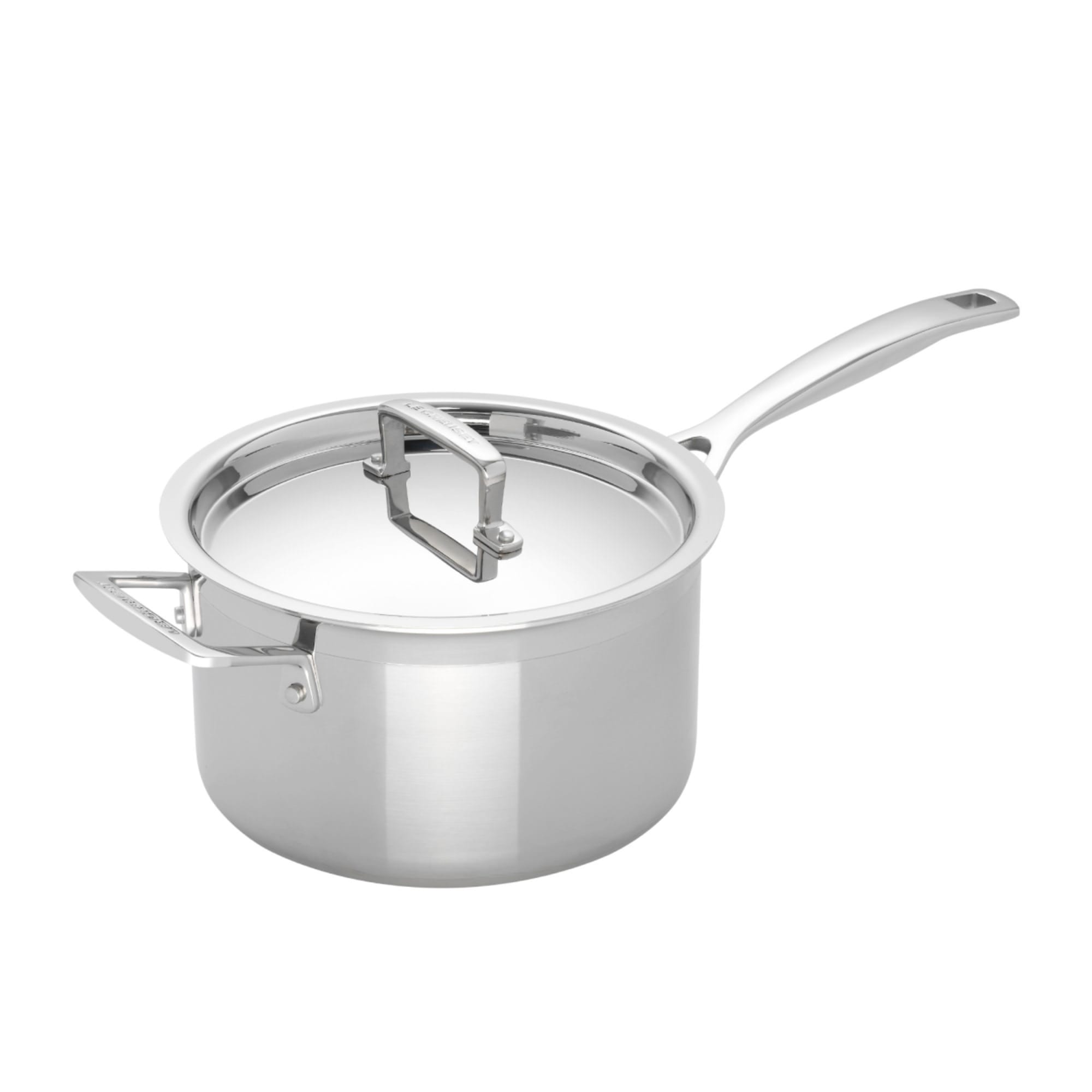 Le Creuset 3-Ply Stainless Steel Saucepan with Lid 20cm - 3.8L slider