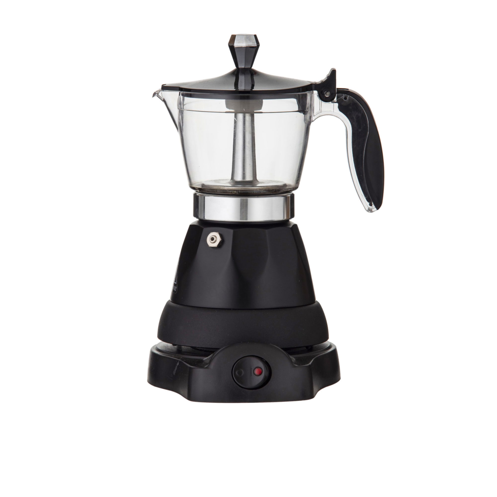 Leaf & Bean Electric Espresso Maker 3 Cup - Silver/Grey slider