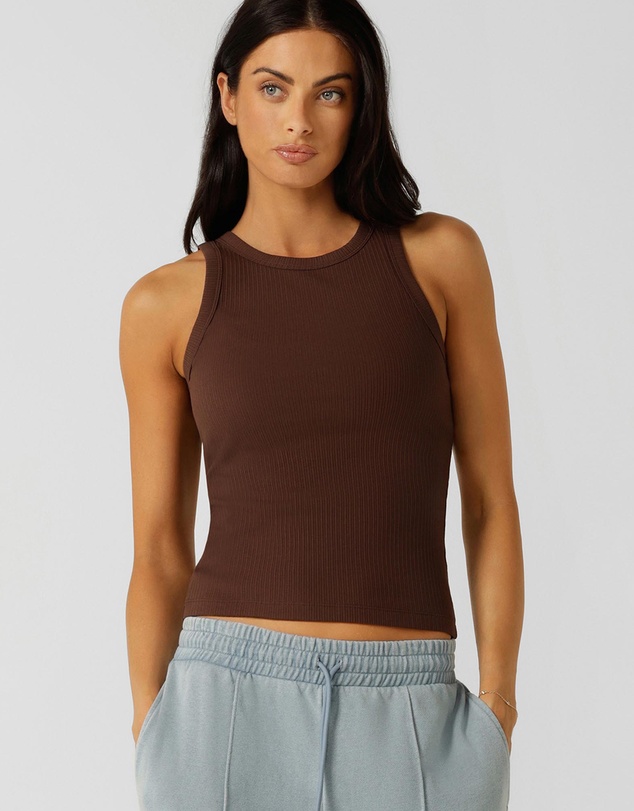 Legacy Rib Tank - Espresso