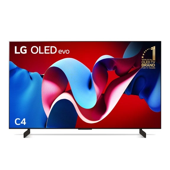 LG 42-INCH OLED EVO C4 4K UHD SMART TV (2024) slider