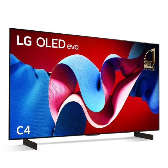 LG 42-INCH OLED EVO C4 4K UHD SMART TV (2024) slider