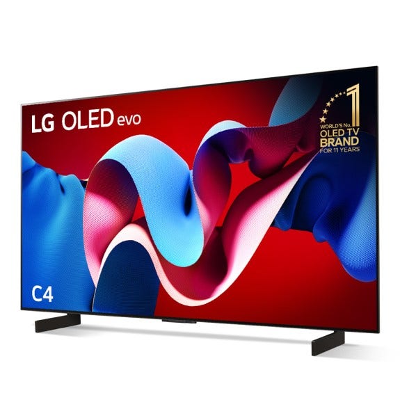 LG 42-INCH OLED EVO C4 4K UHD SMART TV (2024) slider