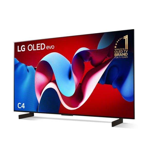 LG 48-INCH OLED EVO C4 4K UHD SMART TV (2024) slider