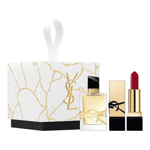 Libre Eau De Parfum And Rouge Pur Couture Lipstick Set (Holiday Limited Edition)