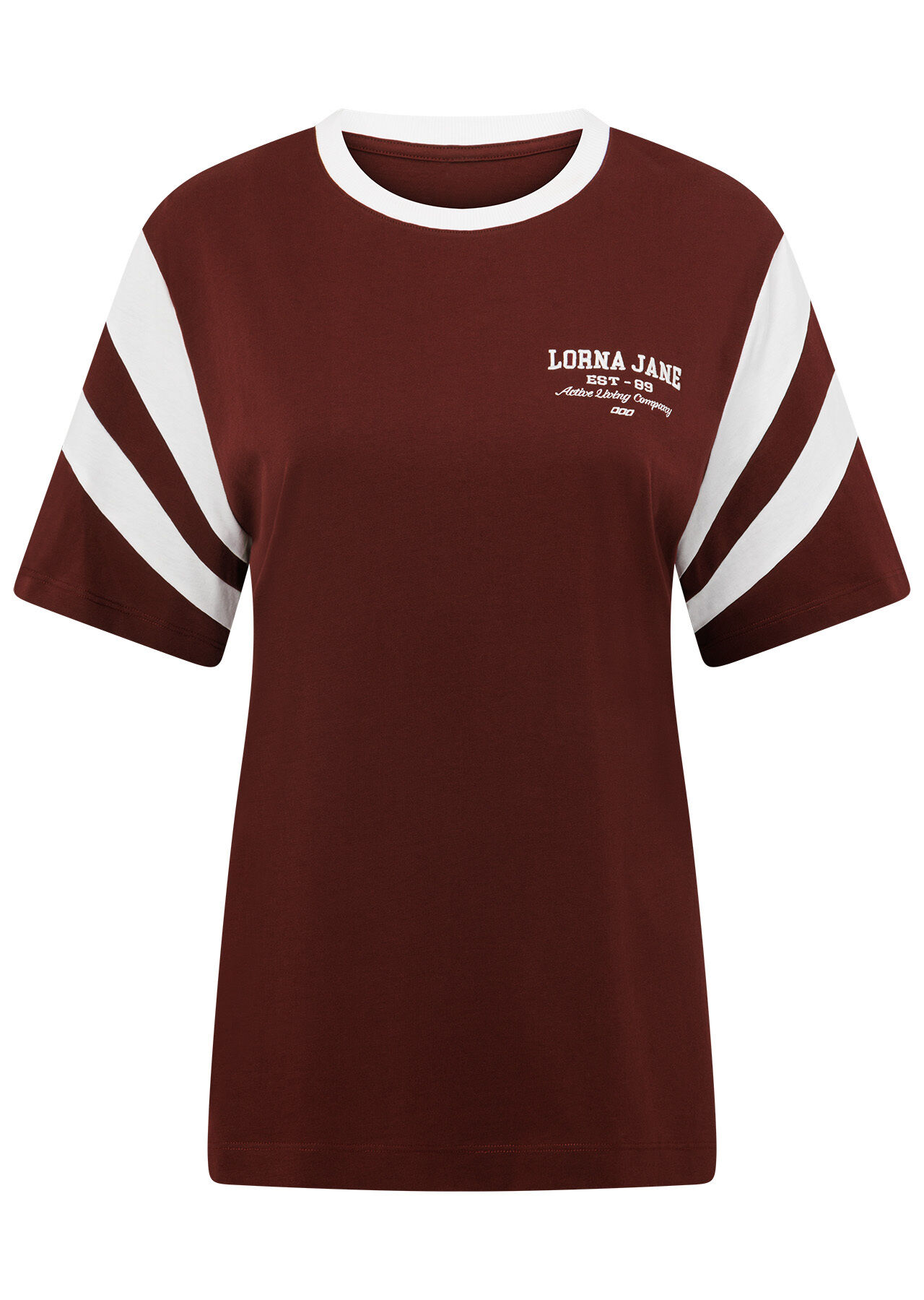 LJ Track T-Shirt - Merlot slider