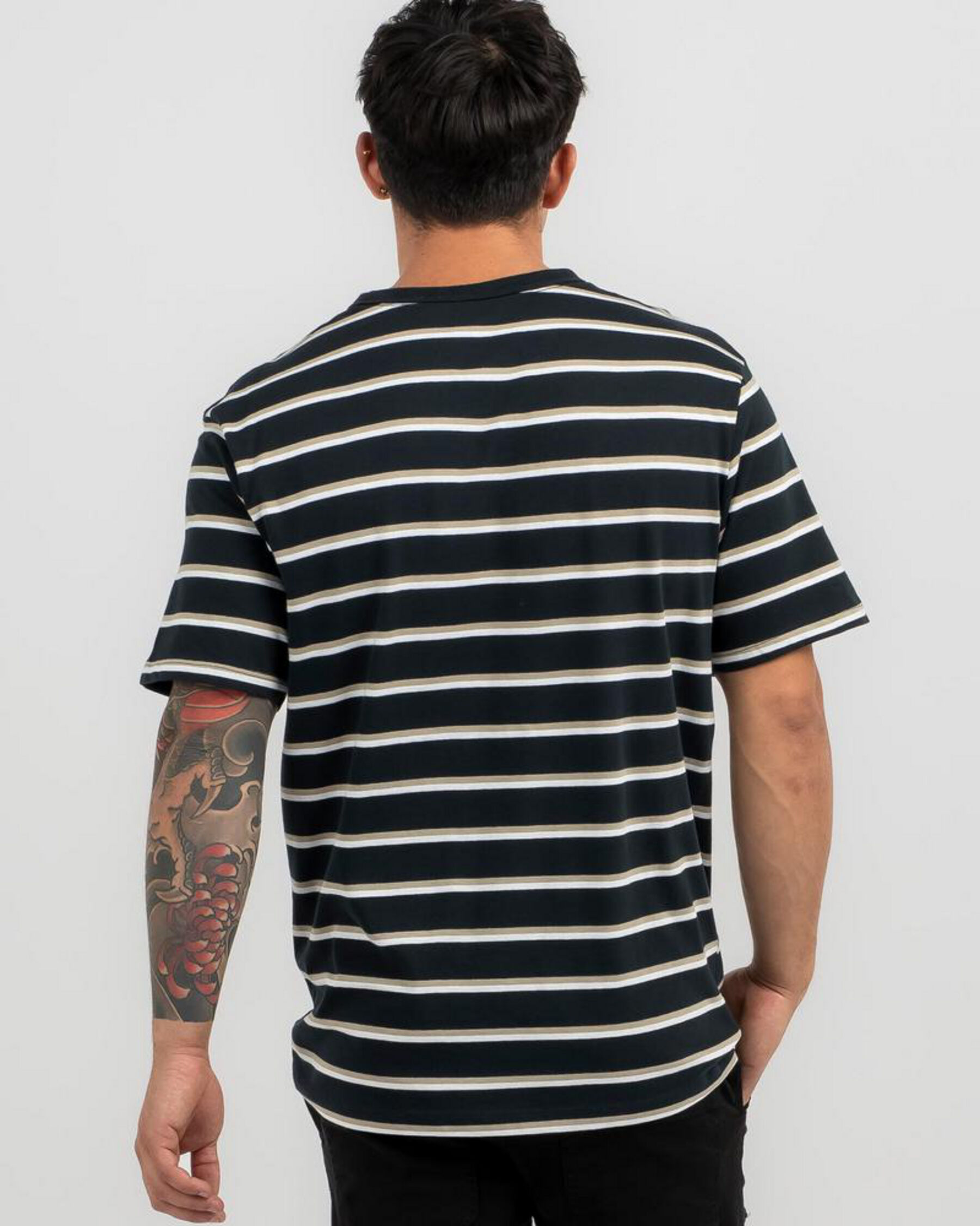 Logo Stripe T-Shirt - Championship/barren Ground/white slider