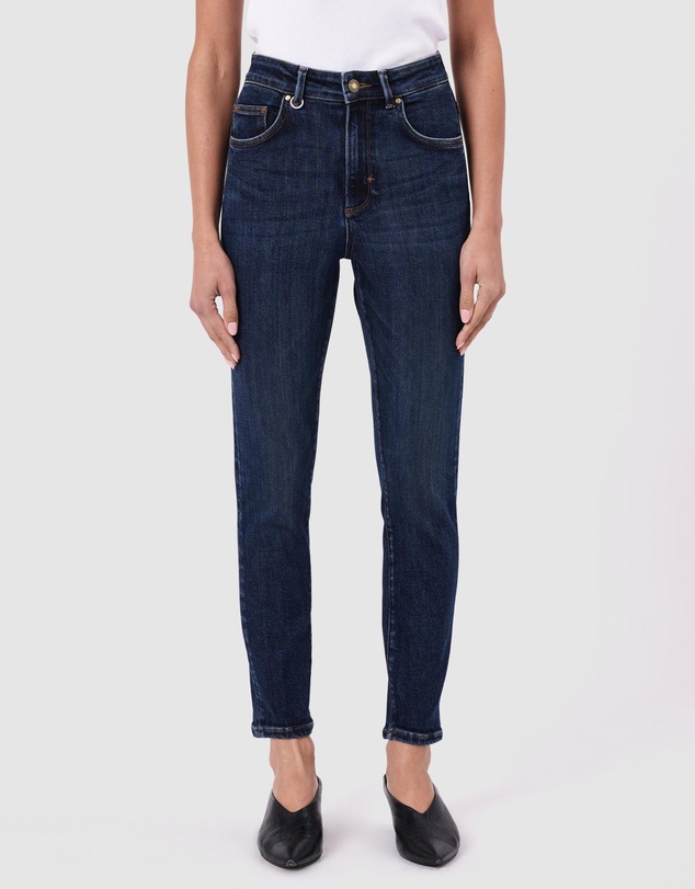 Lola Mom After Midnight Jeans - Dark Vintage Indigo