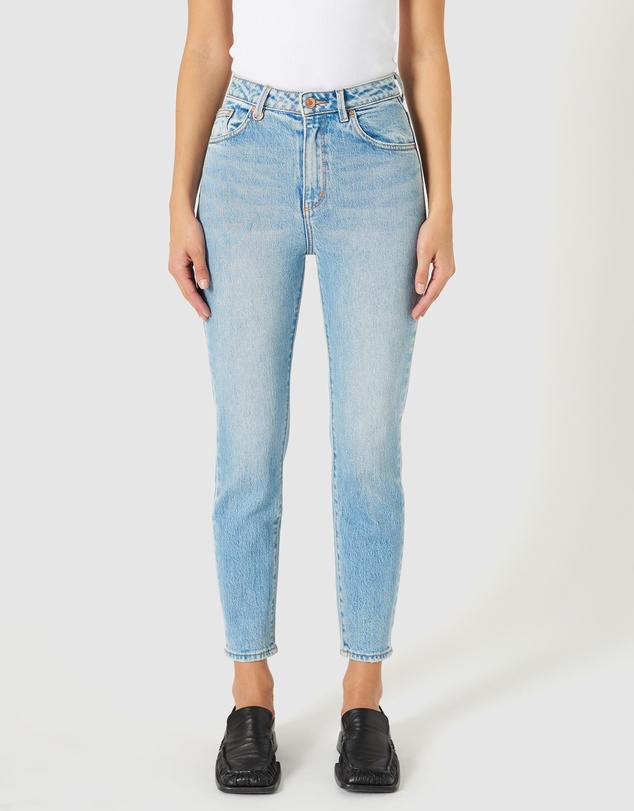 Lola Mom Jeans - Zero Jemima Light Vintage Indigo