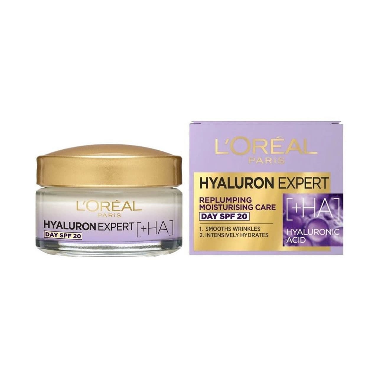 L'Oreal Hyaluron Expert Replumping Moisturising Night Cream Mask 50ml slider