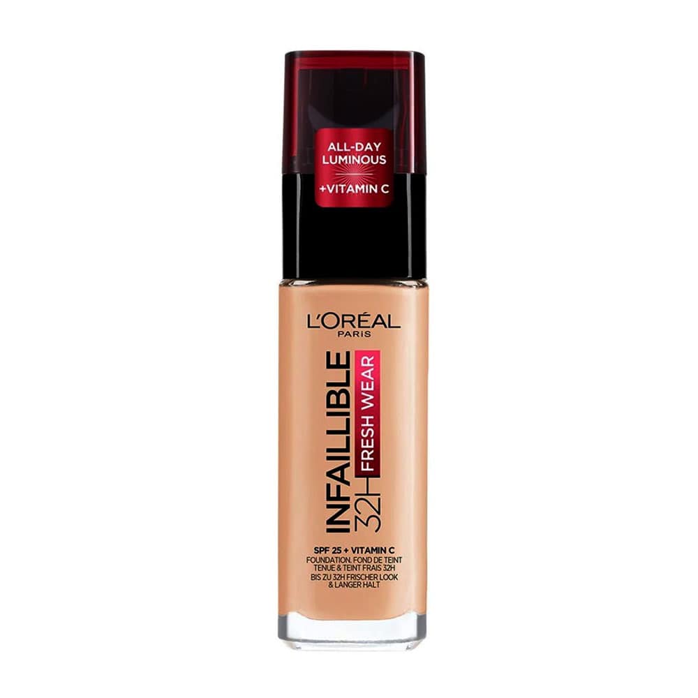 L'Oreal Infallible 32Hr Fresh Wear Foundation 180 Golden Linen slider