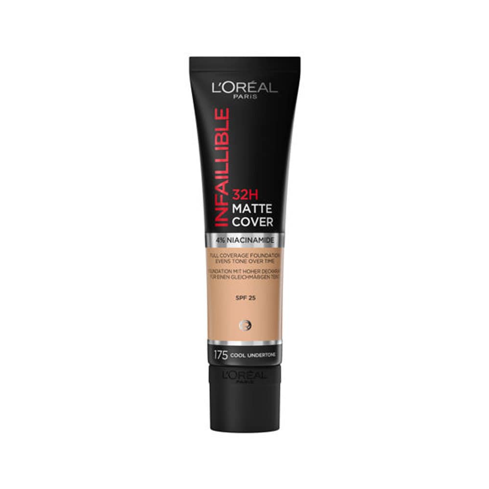 L'Oreal Infallible 32Hr Matte Foundation 175 Cool Undertone 30ml slider