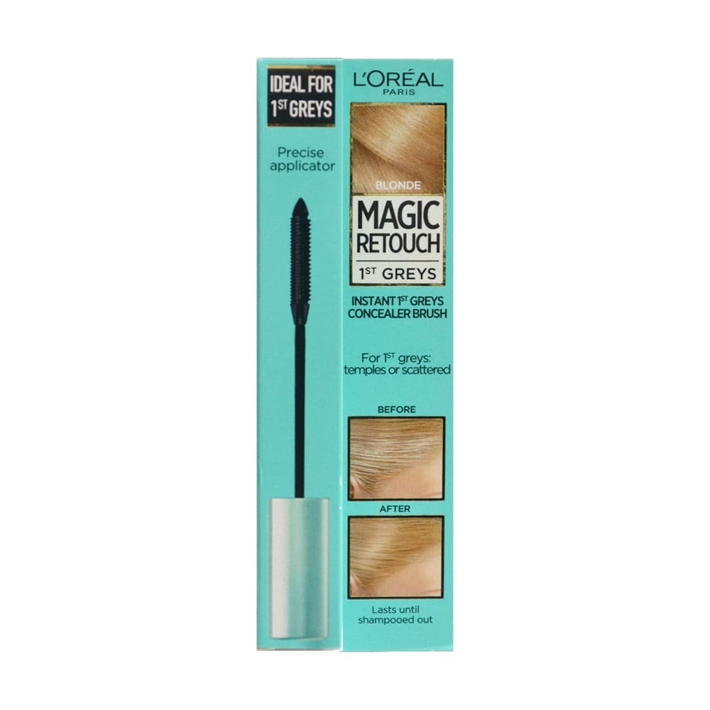 L'Oreal Magic Retouch Precision Instant Grey Concealer Brush Blonde 8ml slider