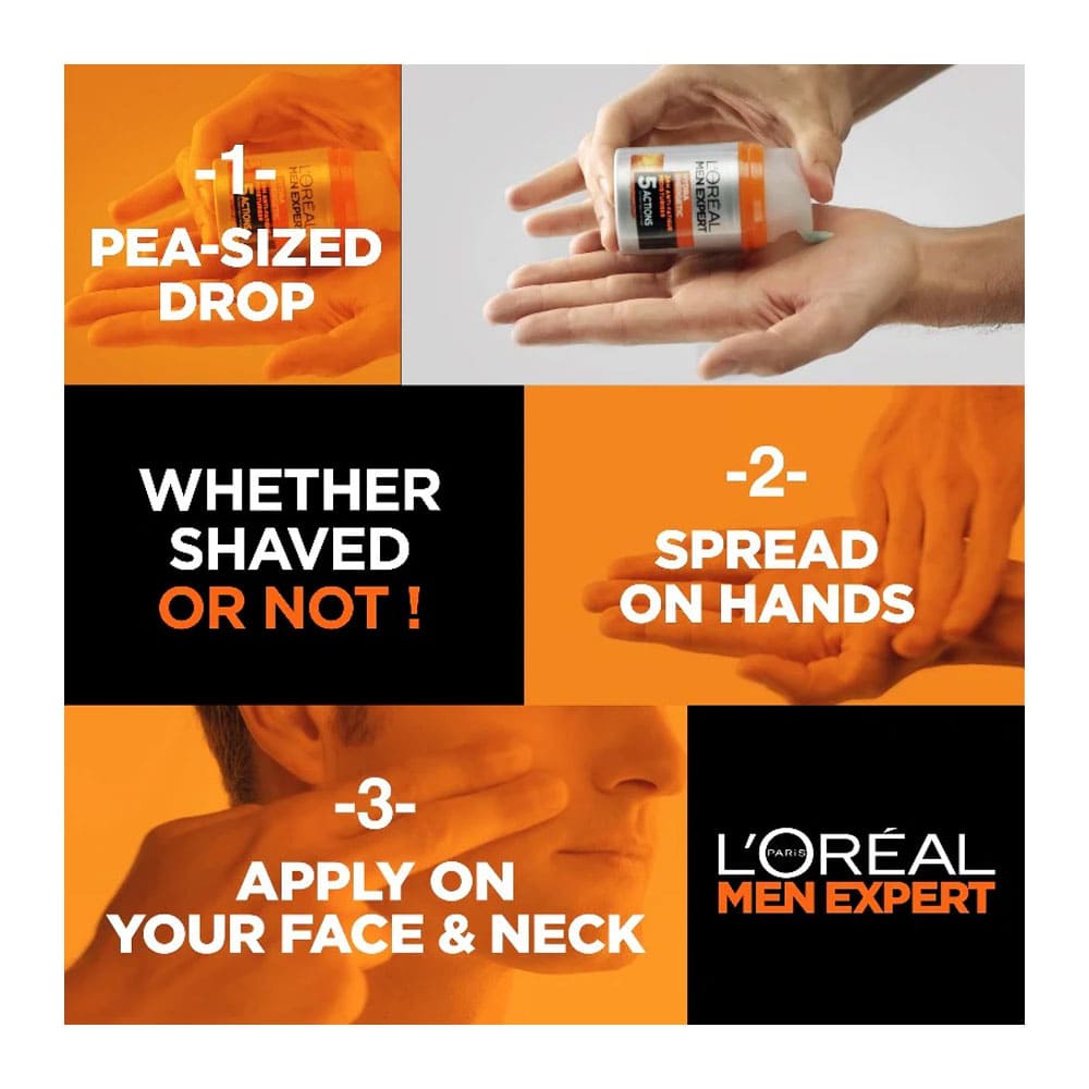 L'Oreal Men Expert Hydra Energetic SPF15 Moisturiser 50ml slider