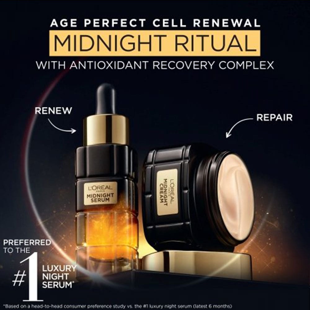 L'Oreal Midnight Radiance Gift Set slider