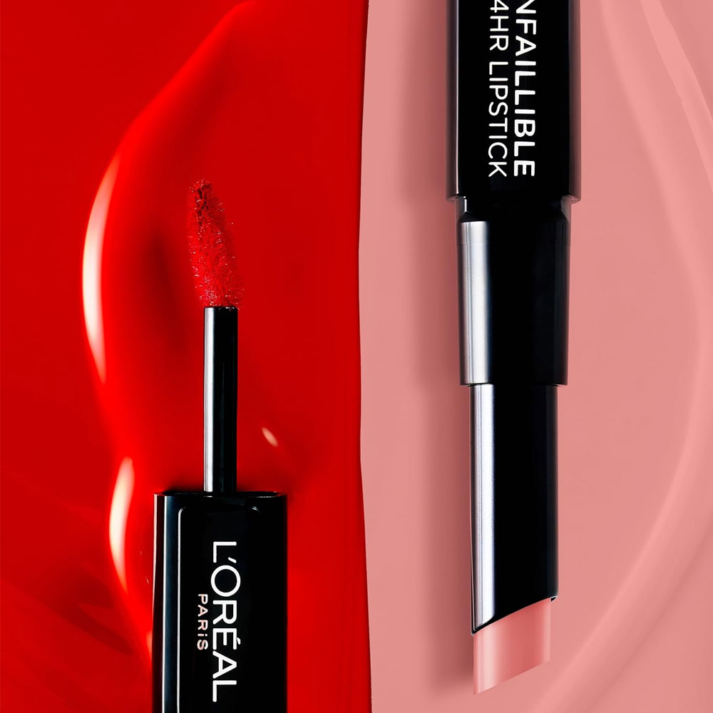 L'Oreal Paris Lipstick Infaillible 24Hr Intense Color Boosting Balm 701 Captivated By Cerise slider