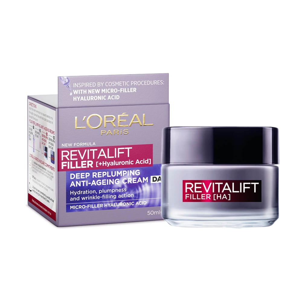 L'Oreal Revitalift Filler + Hyaluronic Acid Anti Ageing Day Cream 50ml slider