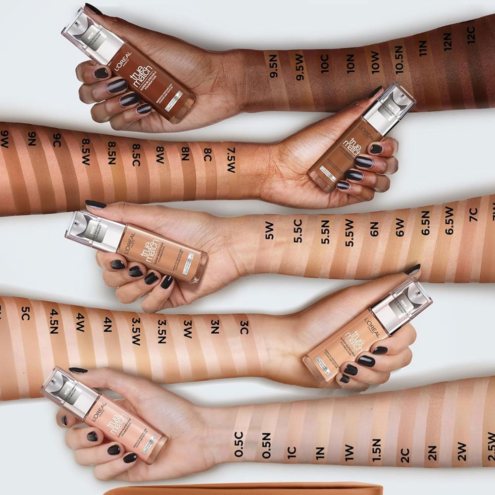 L'Oreal True Match Super Blendable Foundation 7D/7W Golden Amber 30ml slider
