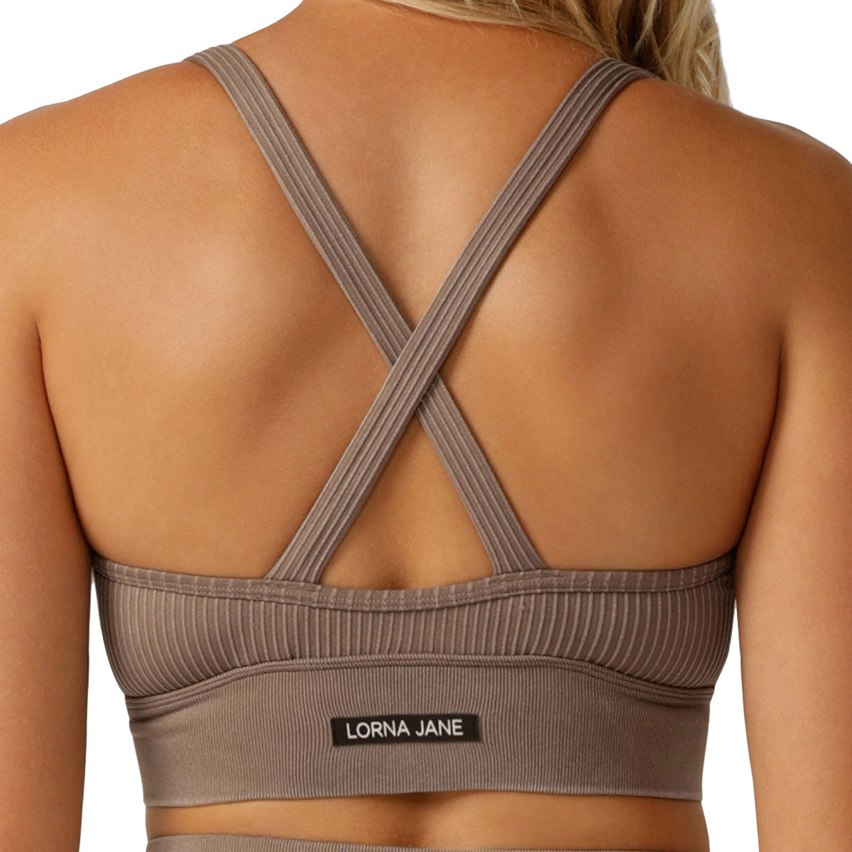 Lorna Jane Womens It Girl Seamless Sports Bra - Bone slider