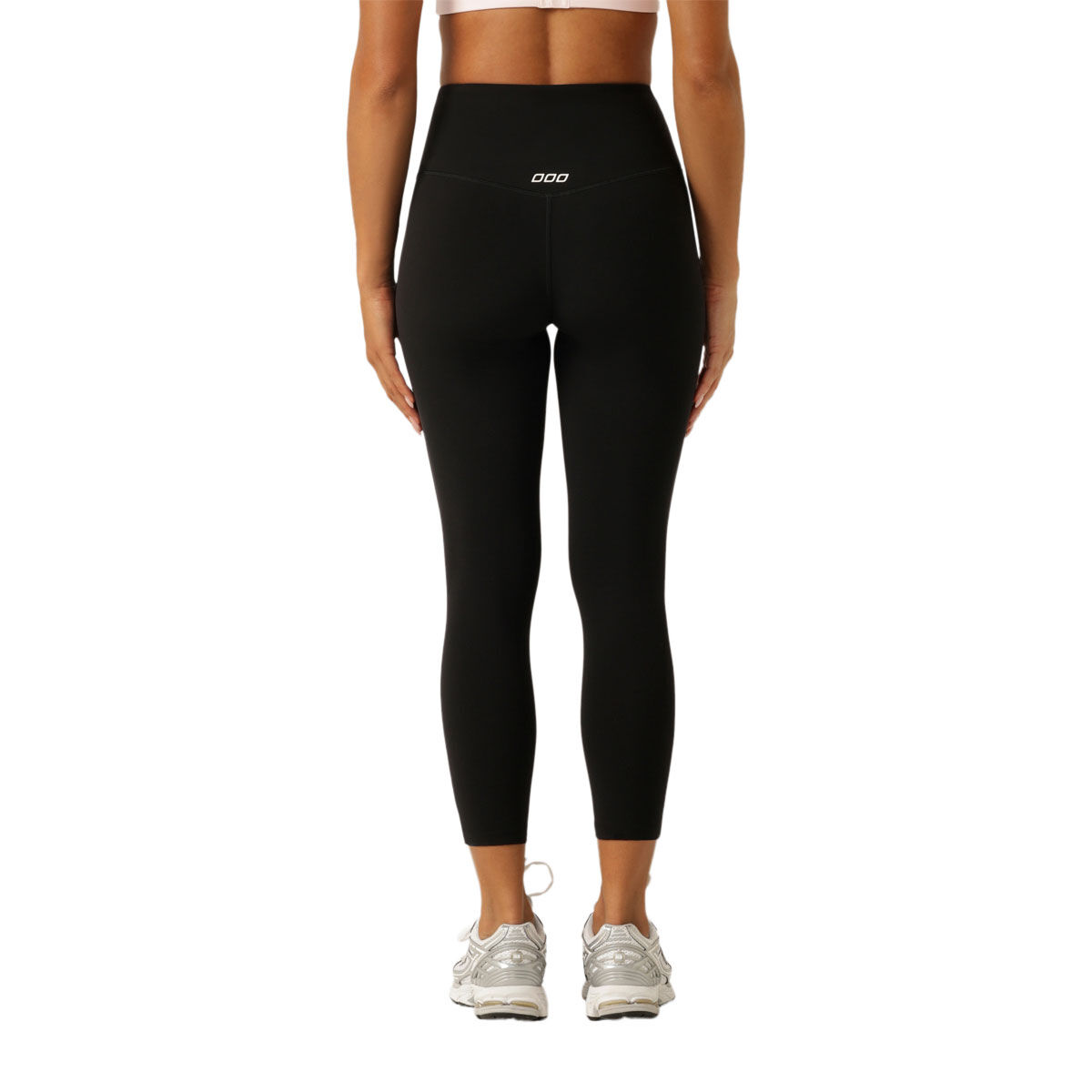 Lorna Jane Womens Lotus No Chafe Ankle Biter Leggings - Black slider