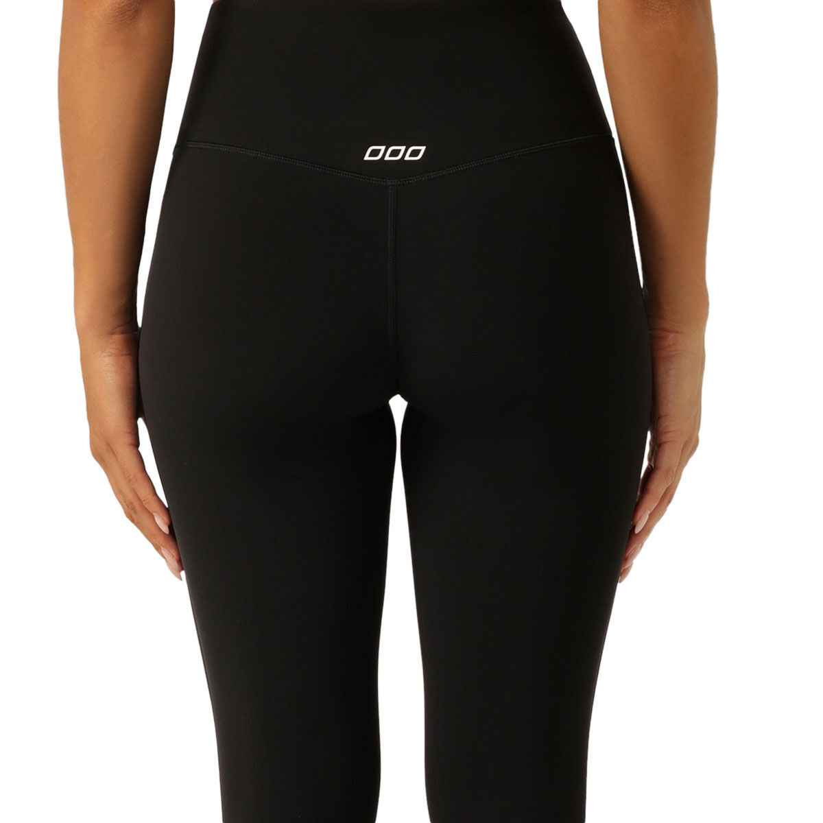 Lorna Jane Womens Lotus No Chafe Ankle Biter Leggings - Black slider