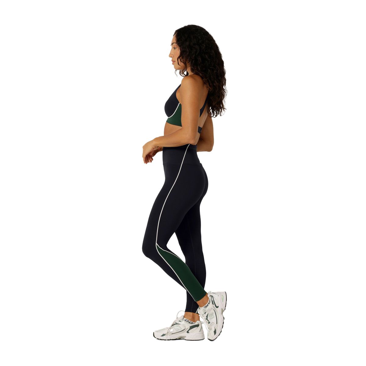 Lorna Jane Womens Momentum High Support Sports Bra - Midnight slider