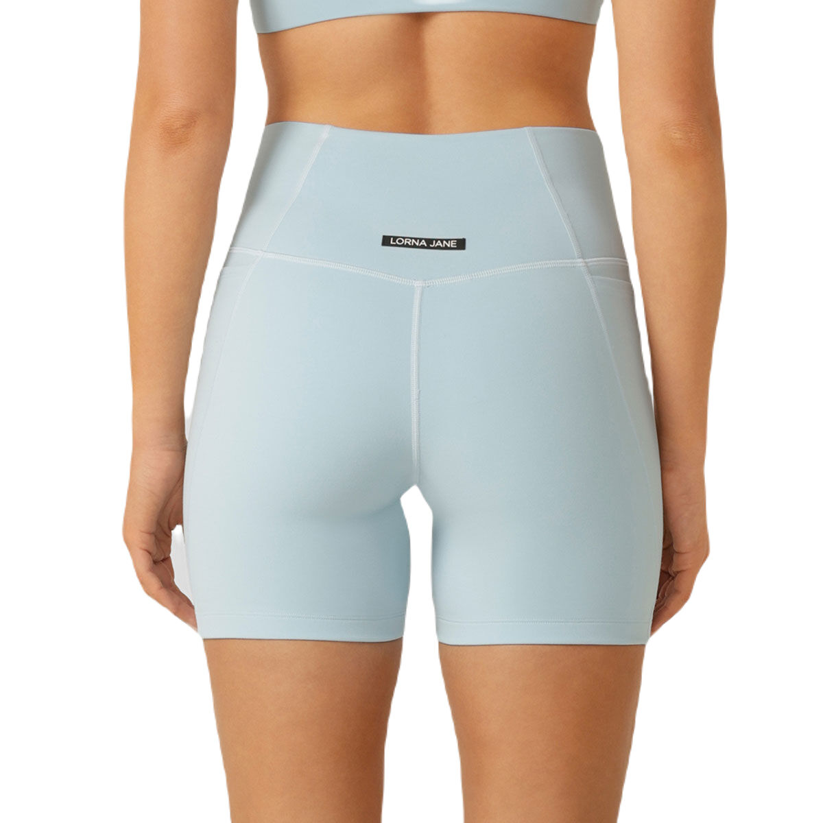 Lorna Jane Womens Move 14cm Booty Bike Shorts - Blue slider