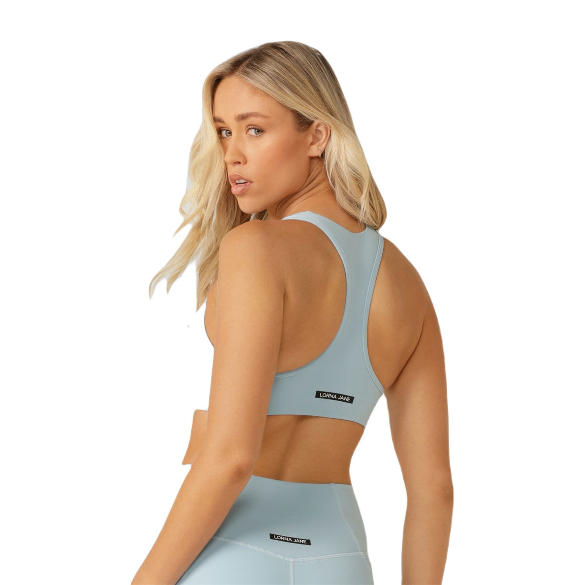 Lorna Jane Womens Move High Support Sports Bra - Blue slider