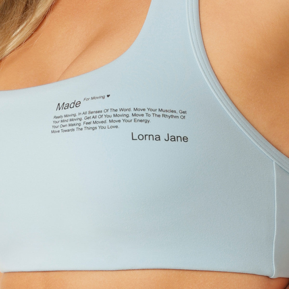 Lorna Jane Womens Move High Support Sports Bra - Blue slider