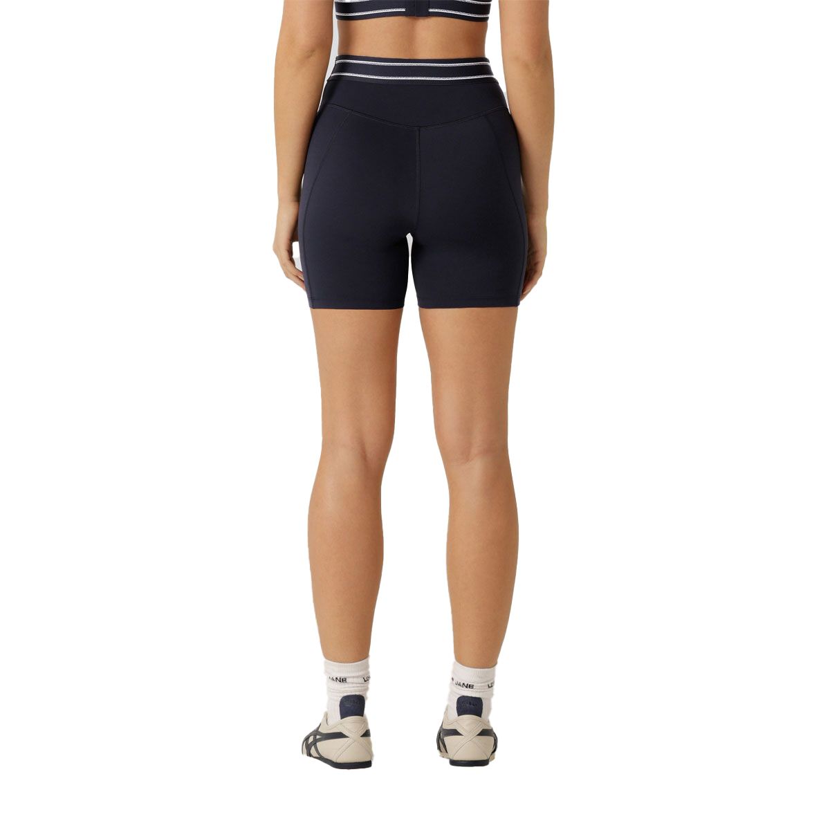 Lorna Jane Womens Redefined Contrast 12cm Bike Shorts - Midnight slider