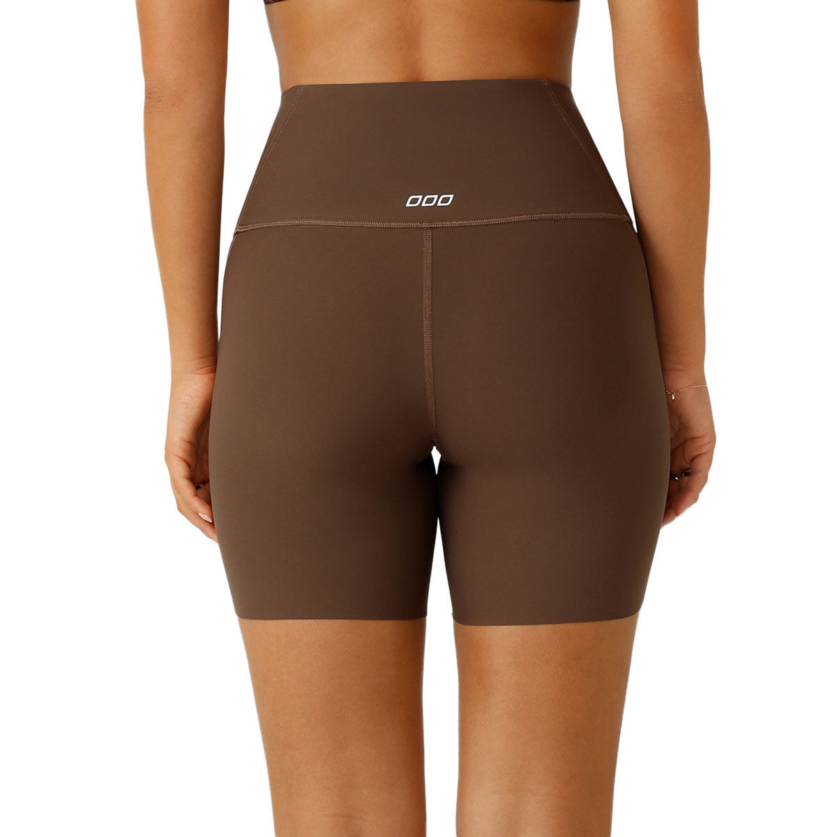 Lorna Jane Womens Reversible No Chafe 16cm Bike Shorts - Brown slider