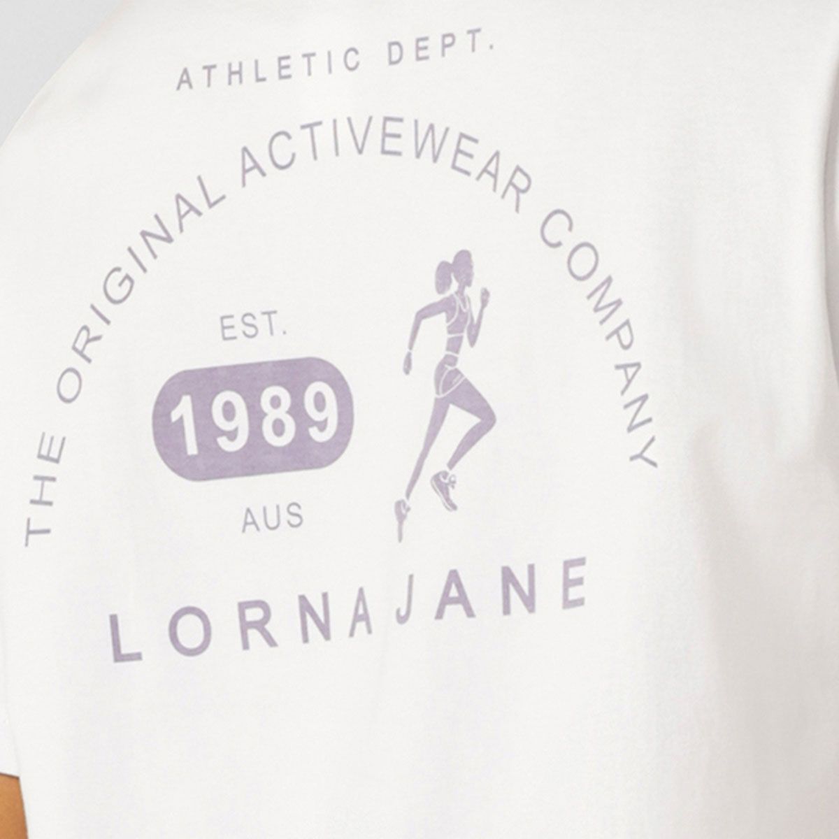 Lorna Jane Womens Run Club Tee - White slider